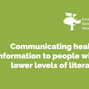 Booklet Communication health information